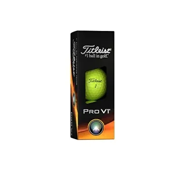 Titleist Pro V1 Golf Balls – Premium Performance Yellow