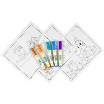 Crayola Bluey Coloring Set for Toddlers - 18 Pages