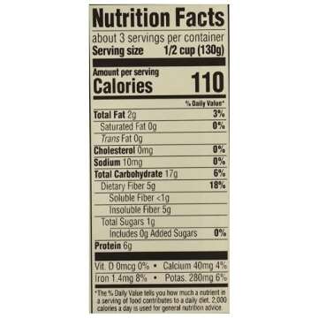 365 by Whole Foods Market, Organic Unsalted Garbanzo Beans, 13.4 Ounce