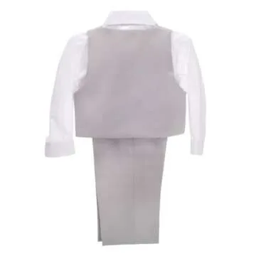 Toddler Boy Tuxedo Set 5 Pcs Suit for Special Events