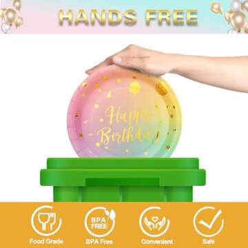 175PCS Pastel Birthday Decorations For 25 Guests