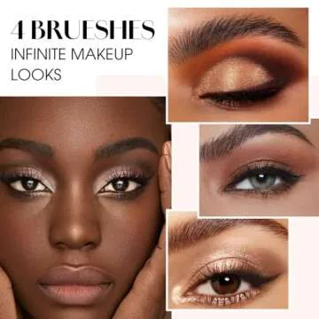 Pro Eyeshadow Brush Set for Flawless Blending & Shading