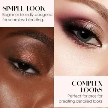 Pro Eyeshadow Brush Set for Flawless Blending & Shading