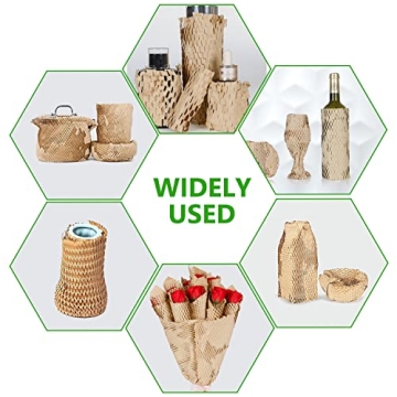 Eco-Friendly Honeycomb Packing Wrap for Shipping and Moving