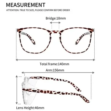 Alsenor Safety Glasses with Anti-Fog UV Protection 2-Pack
