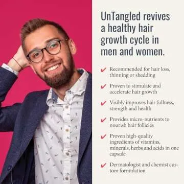 Foundation Skincare UnTangled Hair Vitamins for Hair Growth