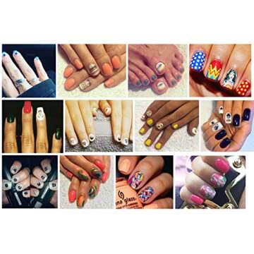 Mickey Ice Cream Disney Water Nail Art Transfers Stickers Decals - Set of 53 - A1230