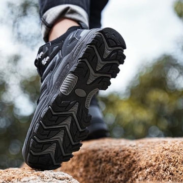 Waterproof Hiking Boots Men Women Lightweight Non-Slip