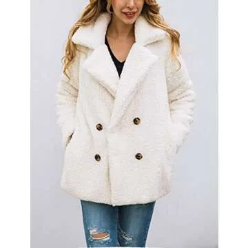 Warm & Stylish Sherpa Jacket for Women - PRETTYGARDEN