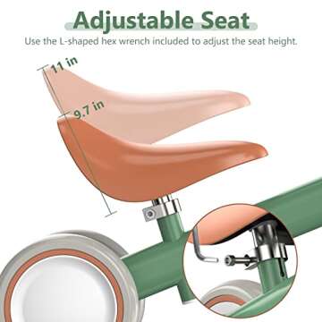 Liberry Baby Balance Bike for 1-3 Year Olds - Safe & Fun