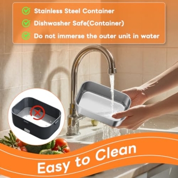 DUPASU 100W Electric Lunch Box - Fast Heating & Portable