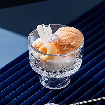 Soy Scented Candles-Natural Soybean Wax Infused with Essential Oils,Long Lasting Fragrance Aromatherapy Candles-Gifts Set for Birthday Anniversary (Ice Cream yellow)