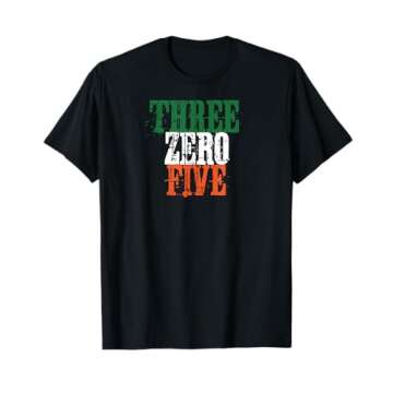 Three Zero Five 305 Miami T-Shirt T-Shirt