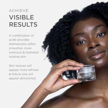 Jan Marini Skin Research Bioclear Face Cream - Face Cream with Glycolic, Salicylic & Azelaic Acid - Skincare Lotion to Support Redness Relief - 1 oz