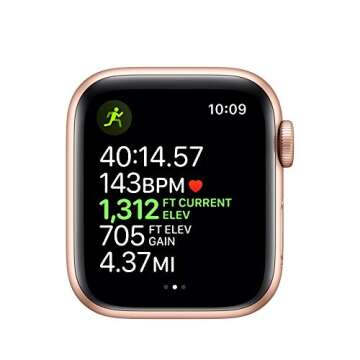 Apple Watch Series 5 (GPS, 40mm) - Gold Aluminum Case with Pink Sport Band