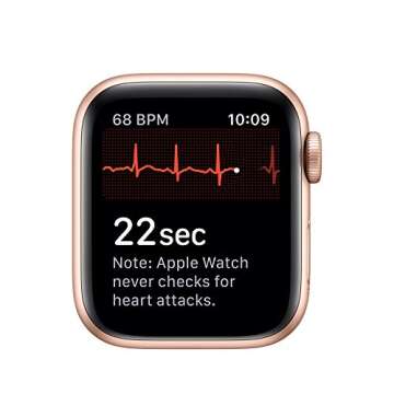 Apple Watch Series 5 (GPS, 40mm) - Gold Aluminum Case with Pink Sport Band
