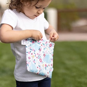 Bumkins Disney Reusable Sandwich & Snack Bags for Kids and Adults