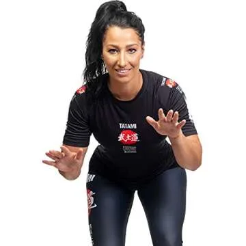 Tatami Women's Rashguard - Bushido Design, Comfortable Fit