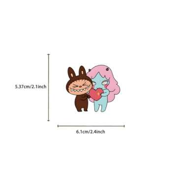 50pcs Labubu Cartoon Stickers for Fun Personalization