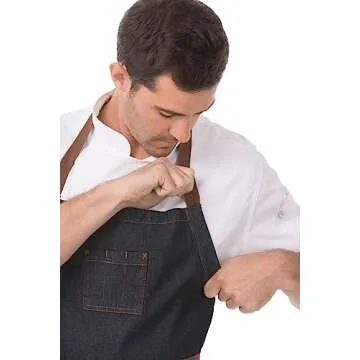 Chef Works Memphis Chefs Bib Apron - Stylish & Functional