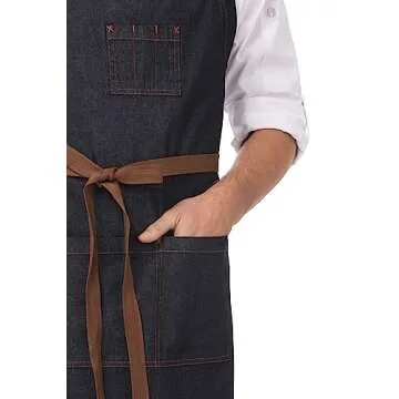 Chef Works Memphis Chefs Bib Apron - Stylish & Functional