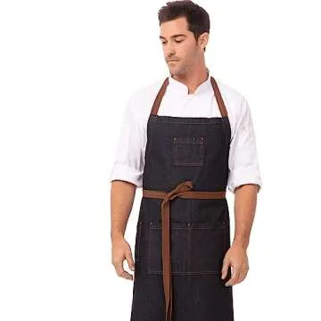 Chef Works Memphis Chefs Bib Apron - Stylish & Functional