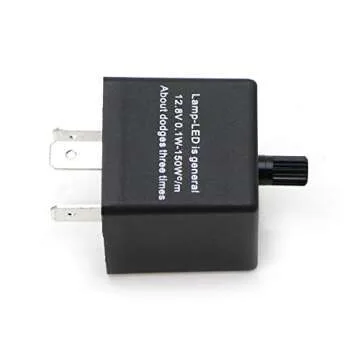 iJDMTOY 3-Pin CF-13 Electronic Flasher Relay for LED Lights