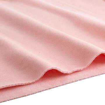 Amazhiyu Women Pullover Cropped Hoodies Long Sleeves Sweatshirts Casual Crop Tops for Spring Autumn Winter (Light Pink, Medium)