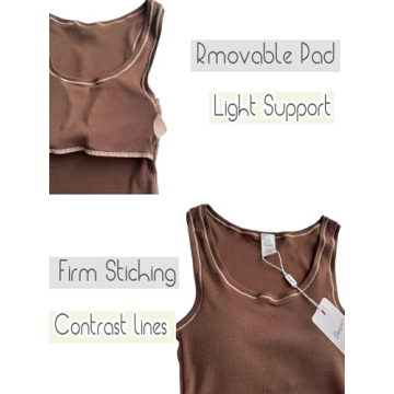 Danysu Cotton Rib Tank Top - Stylish Women’s Crop Top