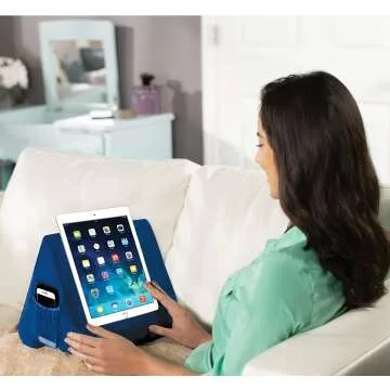 Adjustable Angle Soft Tablet Stand for Comfort