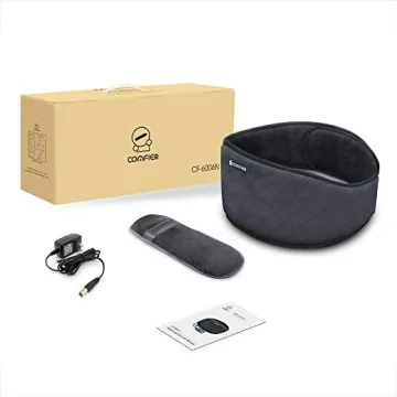 COMFIER Heating Pad for Back Pain with Vibration Massage