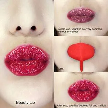 1PC Silicone Lip Plumper Device Sexy Lip Enhancer Quick Lip Plumper Treatment Bigger Mouth Lip Plumping Device Painless And Simple Beauty Tool