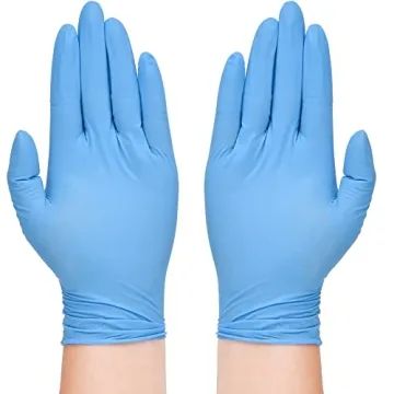 Heavy Duty TitanFlex Blue Nitrile Exam Gloves XL