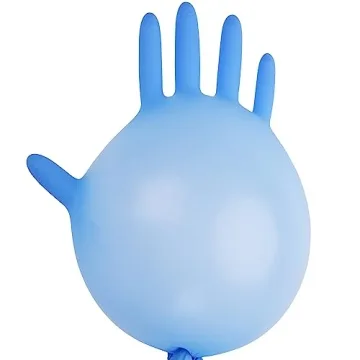 Heavy Duty TitanFlex Blue Nitrile Exam Gloves XL