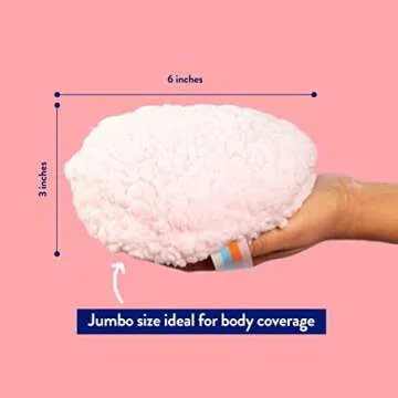 Luxury Megababe Body Powder Applicator Dust Puff