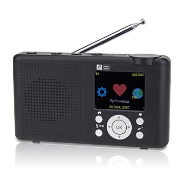 Ocean Digital WR-23D Portable FM Internet Radio with Bluetooth
