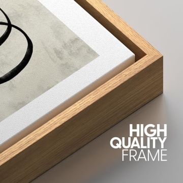 SIGNWIN Framed Canvas Print Set - Stylish Wall Art Trio