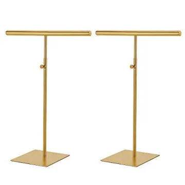 Adjustable SHUNKAIZS Jewelry Display Stand - Gold