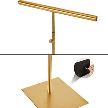 Adjustable SHUNKAIZS Jewelry Display Stand - Gold