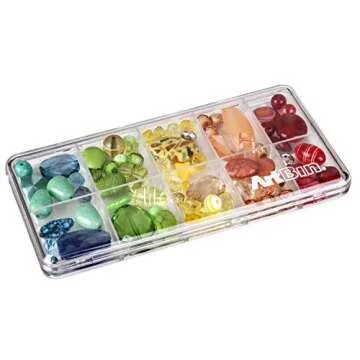 ArtBin Slim Line 10 Compartment Craft Organizer for Supplies