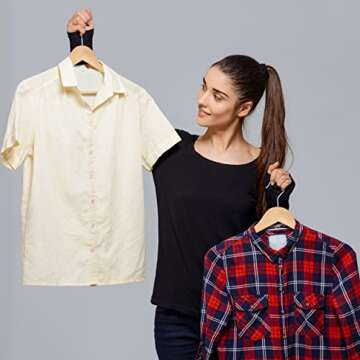 Premium Wooden Hangers 10 Pack for Elegant Wardrobe Organization