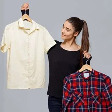 Premium Wooden Hangers 10 Pack for Elegant Wardrobe Organization