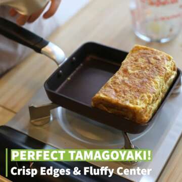 TECHEF - Tamagoyaki Japanese Omelette Pan/Egg Pan Skillet, PFOA-Free, Dishwasher Safe, Induction-Rea...