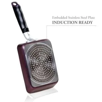 TECHEF Tamagoyaki Omelette Pan - PFOA-Free Nonstick