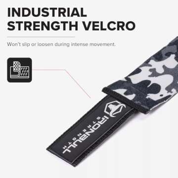 Premium Knee Wraps for Weightlifting - 80" Compression Straps