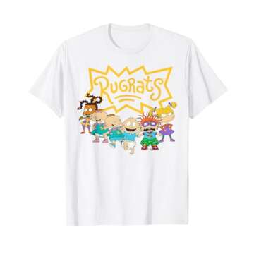 Nickelodeon Rugrats Character Lineup T-Shirt – Unleash Your Inner Child!