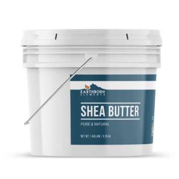 Earthborn Elements Shea Butter 128 Fluid Ounces, Refined Oil