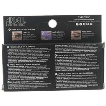 Ardell Faux Mink Lashes 811 for Secure Comfort and Style