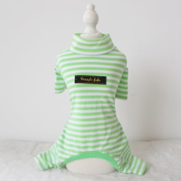 Hdwk&Hped Soft Cotton Dog Pajamas for Small Pets