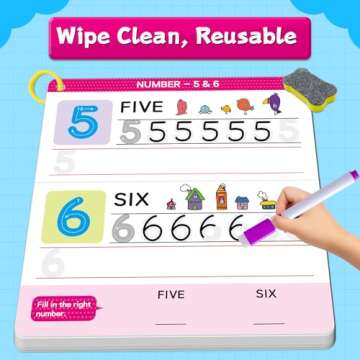 HOQEEWIPE Preschool Learning Activities for Kids